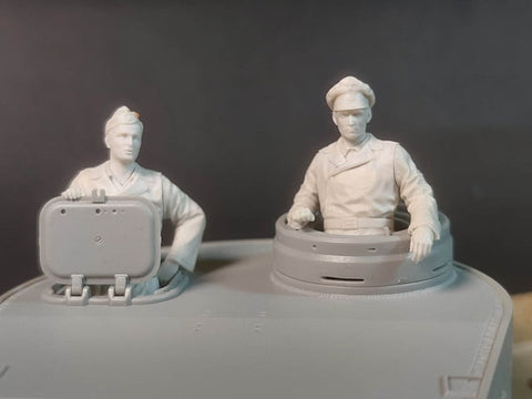 パンツァーアート FI35-179 1/35 武装親衛隊 ターレットセット(タイガー戦車)