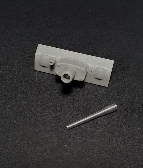 パンツァーアート GB35-035 1/35 III号戦車 H-J型(KwK39 L42) 砲身・防楯(汎用)