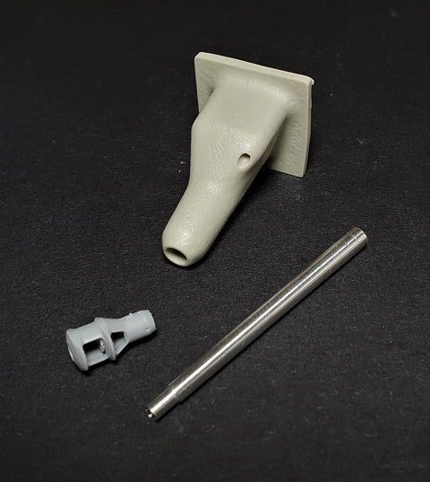パンツァーアート GB35-068 1/35 III号突撃砲G型(KwK40)砲身 (初期型 マズルブレーキ)・ザウコップ MG防楯(汎用)