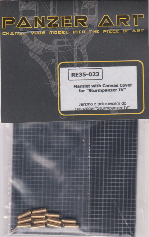パンツァーアート RE35-023 1/35 ブルムベアー防盾 キャンバスカバー