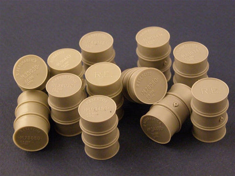 パンツァーアート RE35-035 1/35 WWIIイタリア 200リットルドラム缶セット