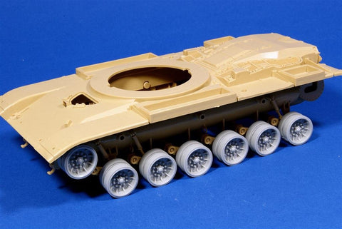 パンツァーアート RE35-129 1/35 M60主力戦車 ロードホイールセット(アルミ鋳造タイプ)