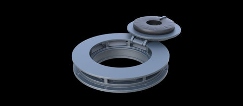 パンツァーアート RE35-298 1/35 II号戦車 キューポラセット