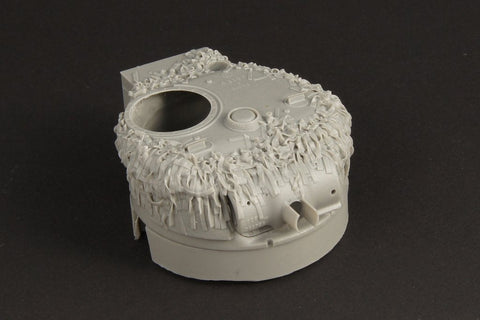 パンツァーアート RE35-311 1/35 M4 75mm砲塔 麻布迷彩ネット