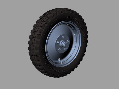 パンツァーアート RE35-404 1/35 Kfz.13 装甲車 ホイールセット(後期型)