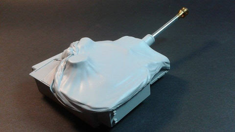 パンツァーアート RE35-410 1/35 III号突撃砲F8型戦闘室 キャンバスカバー