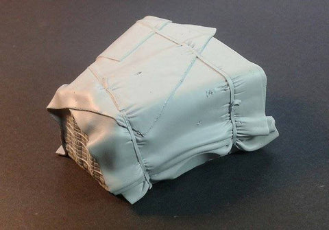 パンツァーアート RE35-428 1/35 8トンハーフ エンジンデッキ キャンバスカバー(トランペッター用)