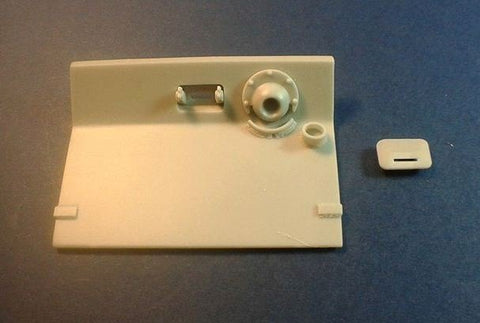 パンツァーアート RE35-449 1/35 KV-1/2 車体前面装甲 操縦手バイザー開閉選択式