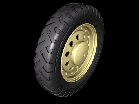 パンツァーアート RE35-603 1/35 スカウト カー “ディンゴ” ロード ホイール (ファイヤーストーン)