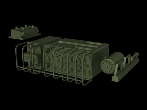 パンツァーアート RE35-647 1/35 No19 イギリス 無線機 セット