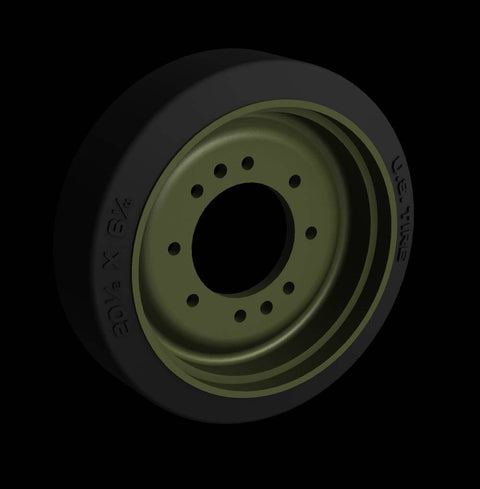 パンツァーアート RE35-653 1/35 M4 “シャーマン” HVSS スペア ロードホイール (2個入)