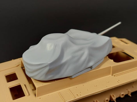 パンツァーアート RE35-704 1/35 III号戦車 ターレット キャンバス カバー