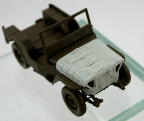 パンツァーアート RE35-713 1/35 ウィリスジープ 冬季 キャンバス カバー