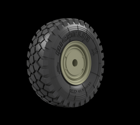 パンツァーアート RE35-822 1/35 MAN LKW 5t 6x6 mil ロードホイール (ミシュラン XZL)