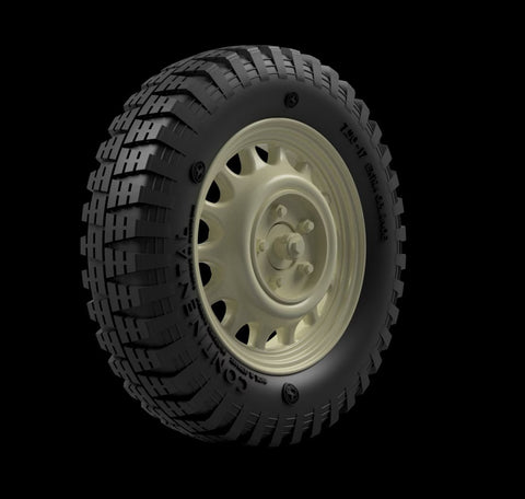 パンツァーアート RE35-846 1/35 シュビムワーゲン トリプル  SG 6/38 ロードホイール (ゲレンデ)