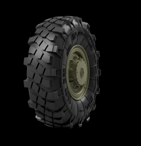 パンツァーアート RE35-856 1/35 VAB 6x6 部隊輸送 ロードホイール (ミシュラン XML)