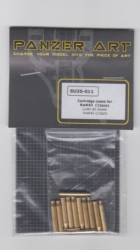 パンツァーアート SU35-011 1/35 ドイツ KwK42 7.5cm 戦車砲弾薬箱(12個) V号戦車 パンサー・IV号駆逐戦車 L70