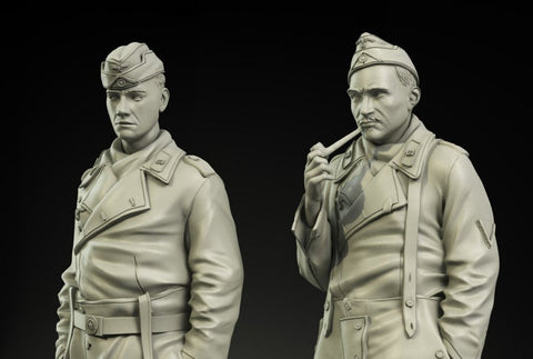 パンツァーアート FI35-056 1/35 ドイツのタンカー 防寒ズボン セット