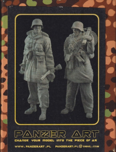 パンツァーアート FI35-080 1/35 白兵戦 パンツァーナッカー セット