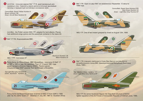 プリントスケール 72-008 1/72 Mig-17 "フレスコ"