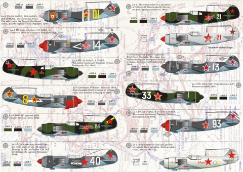 プリントスケール 72-011 1/72 La-5