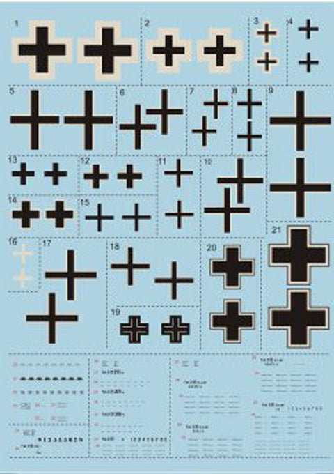プリントスケール 72-024 1/72 フォッカー DVII Part 1 コンプリートセット