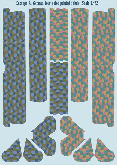 プリントスケール 72-024 1/72 フォッカー DVII Part 1 コンプリートセット