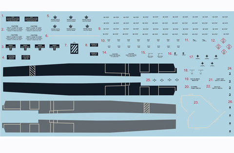 プリントスケール 72-053 1/72 F-18 ホーネット Part 3 コンプリートセット