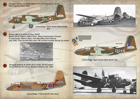 プリントスケール 72-084 1/72 ダグラス A-20 ハボック