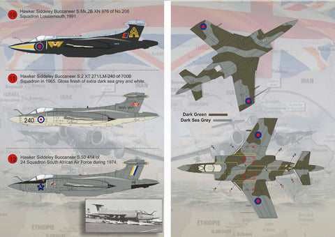 プリントスケール 72-085 1/72 ブラックバーン バッカニア コンプリートセット