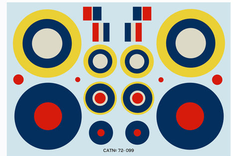 プリントスケール 72-099 1/72 アームストロング ホイットワース A.W.38 ホイットレー コンプリートセット