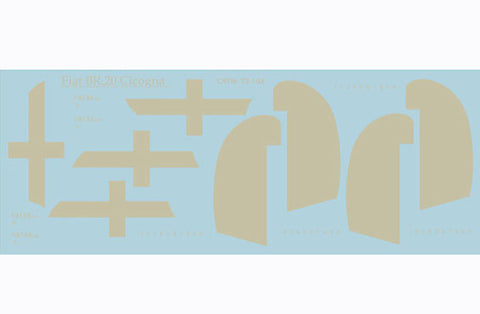 プリントスケール 72-142 1/72 フィアット BR.20 チコーニャ