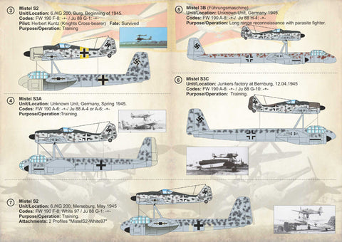 プリントスケール 72-216 1/72 ドイツ ミステル コンポジット Part2