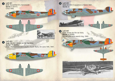 プリントスケール 72-221 1/72 リオレ・エ・オリヴィエ LeO 45