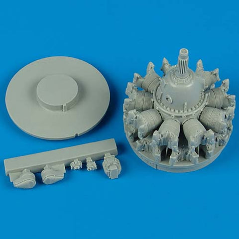 クイックブースト 32036 1/32 F4U-1D コルセア エンジン (P＆W R-2800-8)（TRUMPETER用）