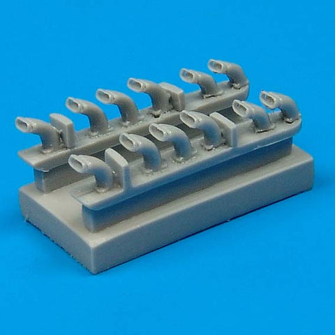 クイックブースト 48027 1/48 フォッケウルフ Fw190D-9 排気管（タミヤ用）