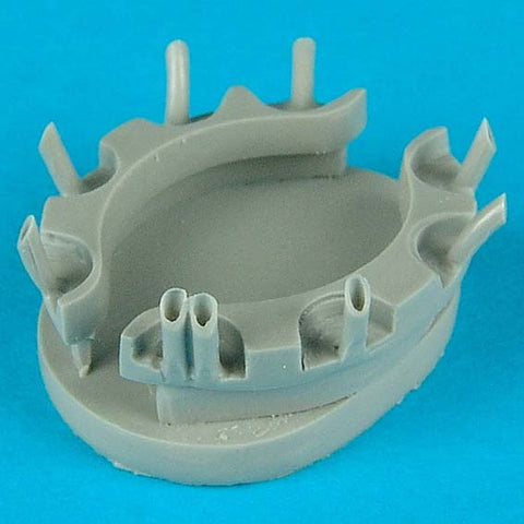 クイックブースト 48059 1/48 ポリカルポフ I-16 タイプ10 排気管 エデュアルド用（エデュアルド用）