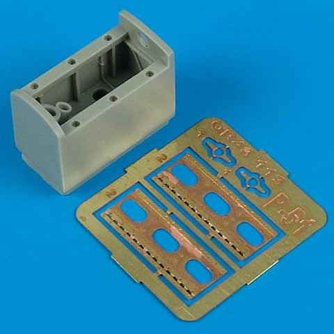 クイックブースト 48113 1/48 P-51D ムスタング 尾輪格納庫（タミヤ用）