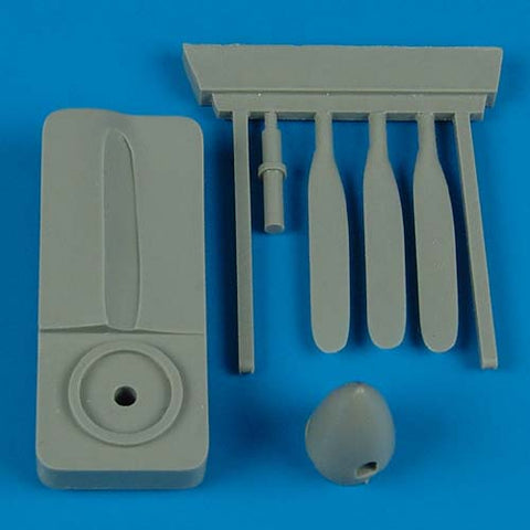 クイックブースト 48334 1/48 フェアチャイルド Au-23A ピースメーカー プロペラ（RODEN用）