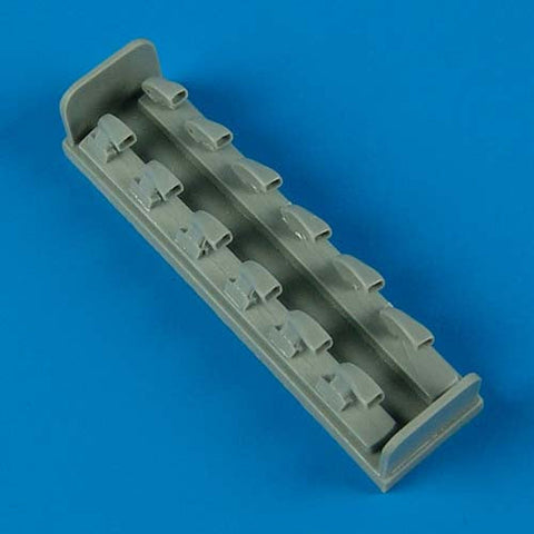 クイックブースト 48414 1/48 メッサーシュミット Bf109F 排気管（ZVEZDA用）