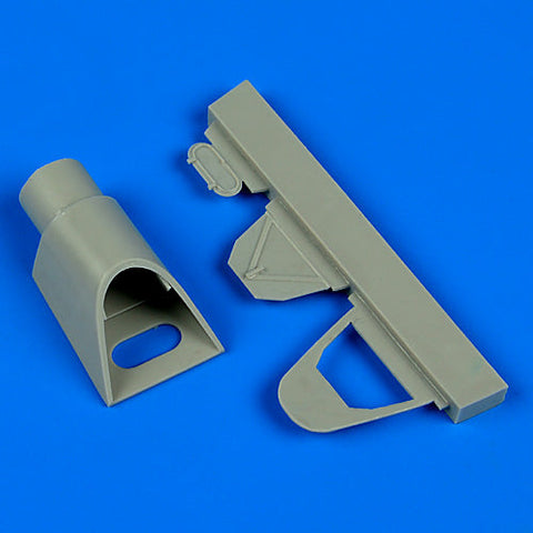 クイックブースト 48637 1/48 メッサーシュミット Bf109G コクピット オープン時後部隔壁 Eq.MW-50 or GM-1（エデュアルド用）