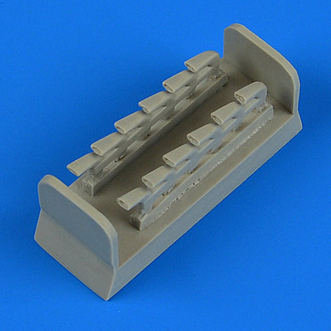 クイックブースト 48841 1/48 Ju 87B スツーカ エグゾースト-エンジン（カバー無） (エアフィックス用)