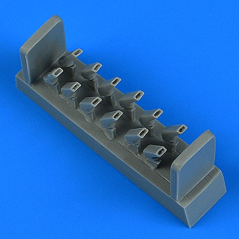 クイックブースト 48942 1/48 Bf 109E 排気口 （エデュアルド用）