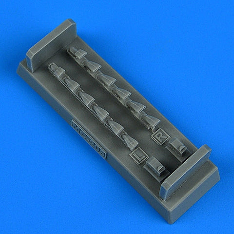 クイックブースト 48951 1/48 マッキMC.205 コレクトエグゾースト （ハセガワ/イタレリ用）