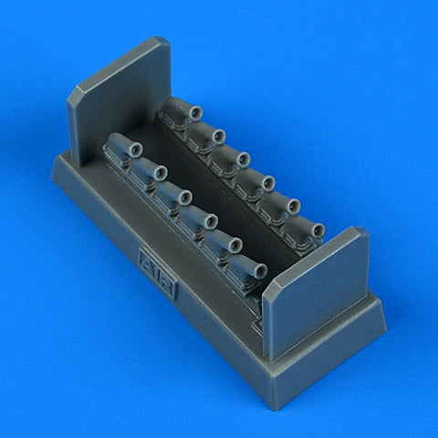 クイックブースト 48-957 1/48 P-51K/Mk.IV マスタング 排気管 (エアフィックス用）