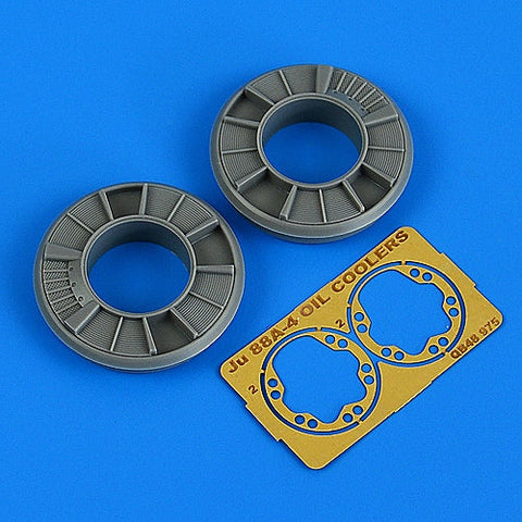 クイックブースト 48975 1/48 ユンカース Ju 88A-4 オイルクーラー (ICM用)