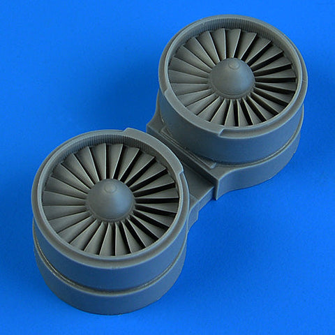 クイックブースト 49109 1/48 Su-25 フロッグフット 修整エンジンファン(ズベズダ用)