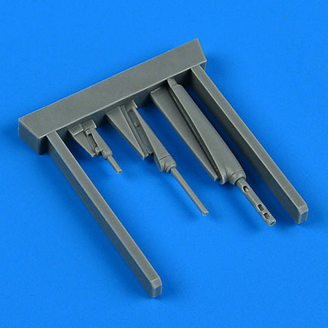 クイックブースト 49119 1/48 ミグ MiG-17F フレスコ 機銃銃身(アモ用)