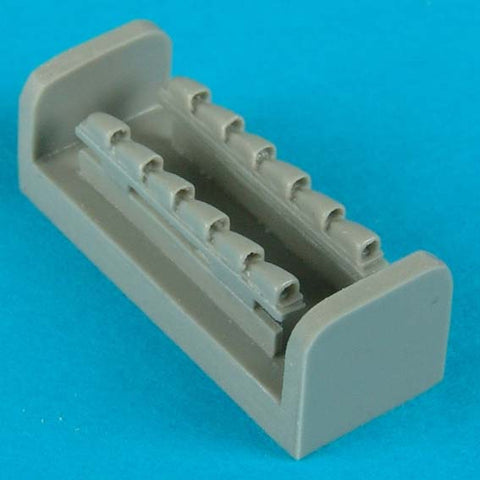 クイックブースト 72071 1/72 メッサーシュミット Bf109G 排気管（FINE MOLDS用）