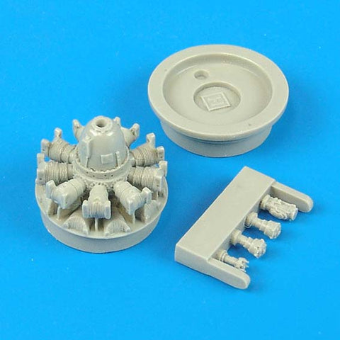 クイックブースト 72085 1/72 F4U-1D コルセア エンジン(P＆W R-2800-8)